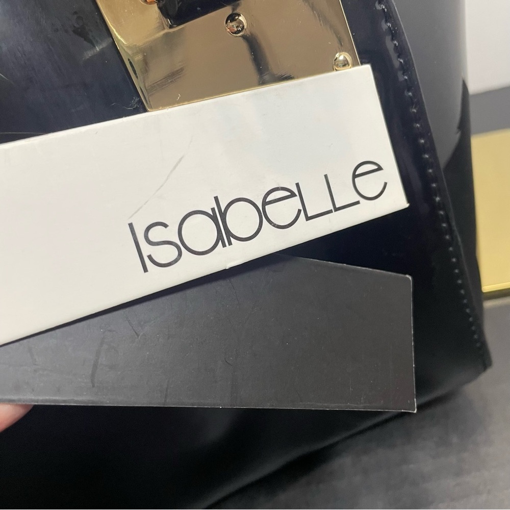 Isabelle purse with crossbody strap. Vegan leather. See pics small flaws. NEW. - Picture 7 of 13